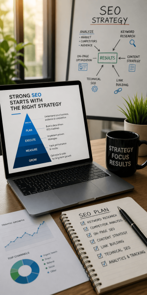 Strong SEO Starts with the Right Strategy